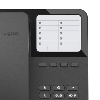 Проводной телефон Gigaset DESK400 черный - фото4