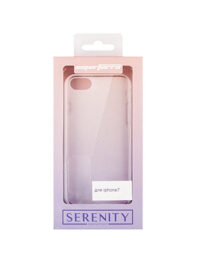 Чехол - наклакдка Smarterra Serenity для iPhone 7 (TPU прозрачный) - фото2