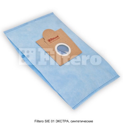 Мешки-пылесборники Filtero SIE 01 XXL Pack ЭКСТРА, 8 шт + микрофильтр, синтетические - фото2