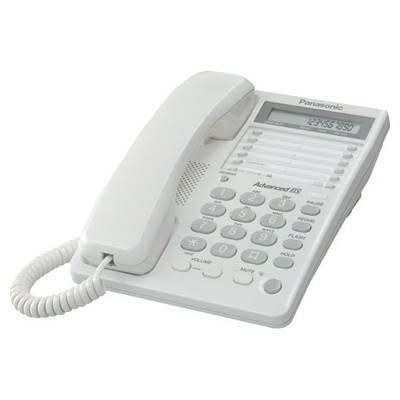 Телефон проводной Panasonic KX-TS2362RUW Белый - фото