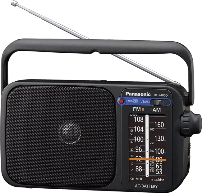 Радиоприемник Panasonic RF-2400DEE-K черный - фото