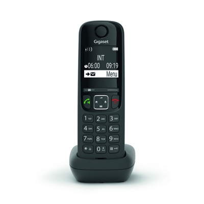 Дополнительная телефонная трубка Gigaset AS690HX (черный) - фото