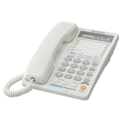 Телефон проводной Panasonic KX-TS2368RUW Белый - фото