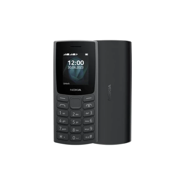 Мобильный телефон NOKIA 105 DS TA-1557 CHARCOAL черный  - фото