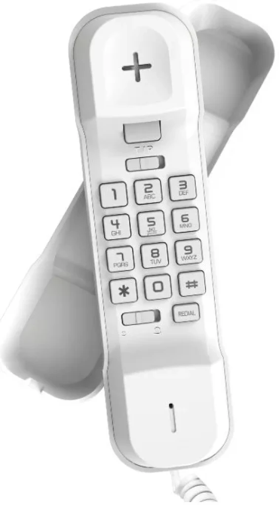Проводной телефон Alcatel T06 (белый) - фото