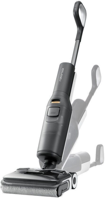 Вертикальный моющий пылесос Roborock Wet and Dry Vacuum Cleaner F25 ALT WD5M4A (с русской озвучкой, черный) - фото