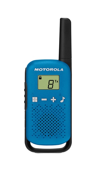 Радиостанция Motorola Talkabout T42 синий, Безлицензионная 2 рации в комплекте, до 4км - фото3