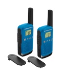 Радиостанция Motorola Talkabout T42 синий, Безлицензионная 2 рации в комплекте, до 4км - фото