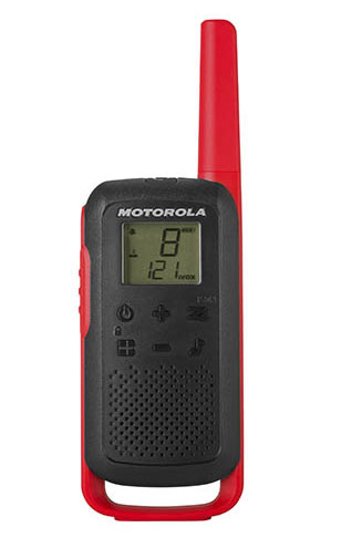 Радиостанция Motorola TLKR T62  красная, до 8км - фото2