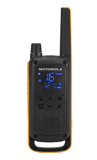 Радиостанция Motorola T82 Extreme Talkabout QUAD (4 рации в комплекте) - фото5