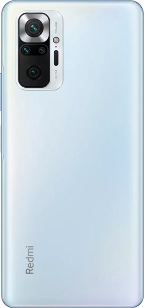Смартфон Redmi Note 10 Pro 8Gb/256Gb голубой лед (международная версия)  - фото2